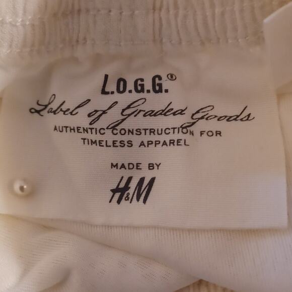 L.O.G.G. Label of Graded Goods White Lacr Mini Skirt Elastic Waist. Size S - Picture 7 of 8